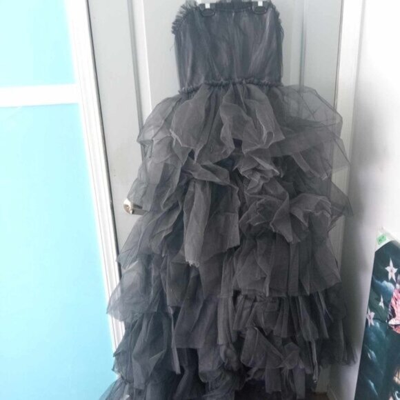 Dolls Kill Dresses & Skirts - M Unholy Dramatic Flair Tulle Maxi Dress